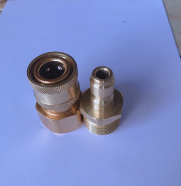 Khớp nối nhanh dây cấp nước ra máy xịt rửa áp lực cao, máy rửa xe sử dụng tháo lắp dây đầu ra nhanh hơn